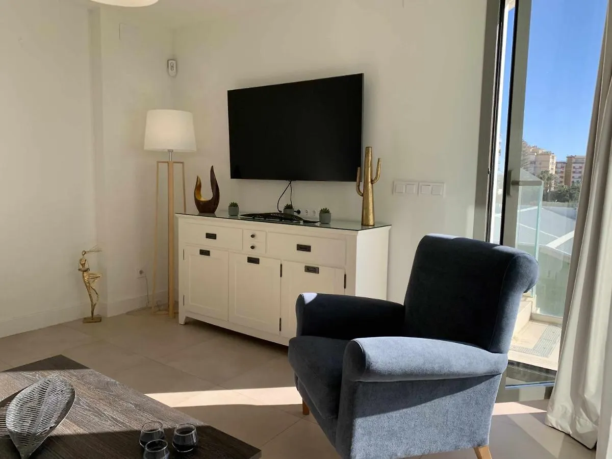Elegant Penthouse With Sea Views In Torrox Apartment